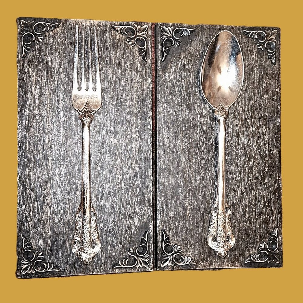 Fork and Spoon Wall Decor